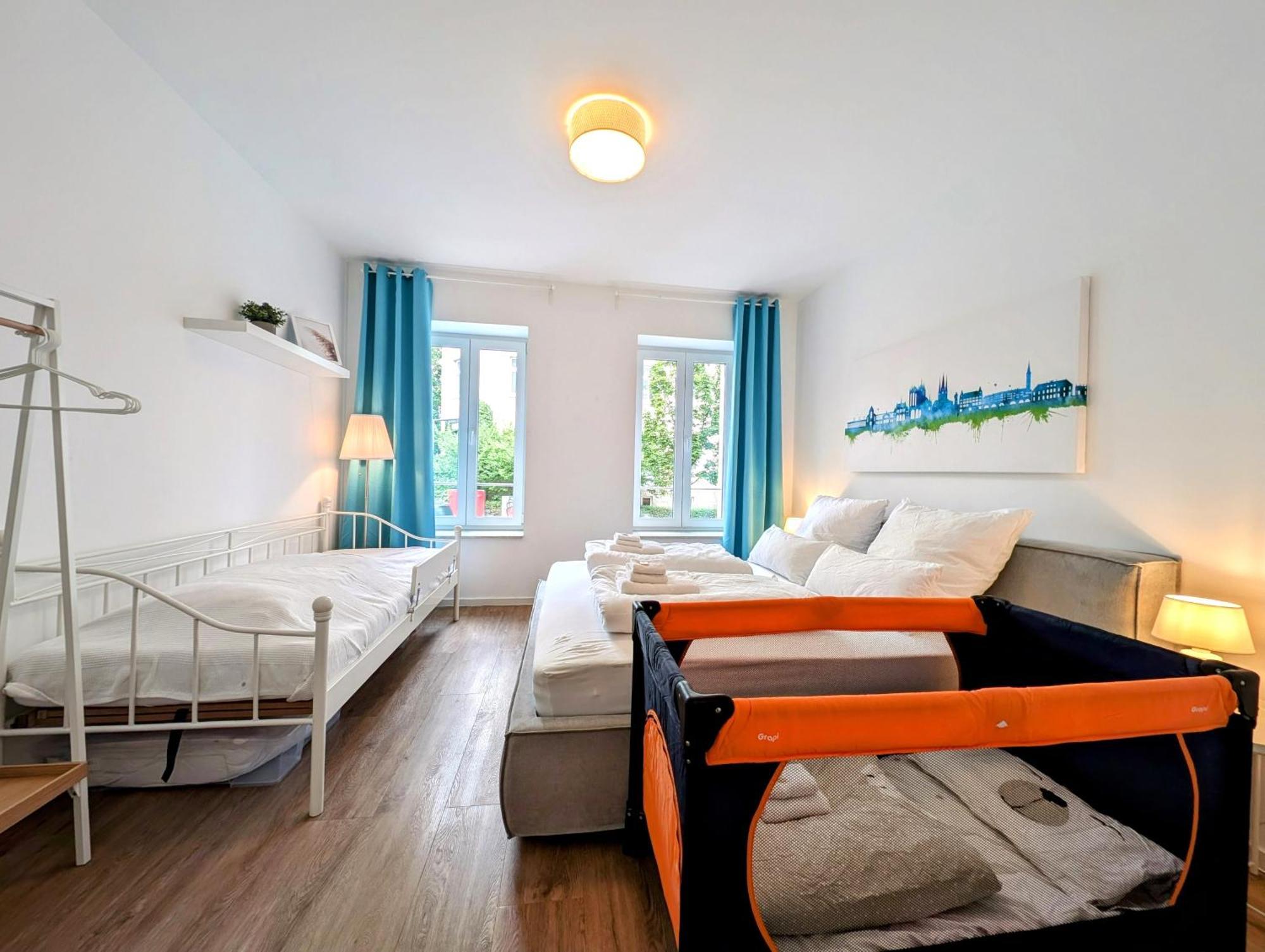 Bohnapartments - Altstadtoase - Balkon Und Garten - Wlan Erfurt Exterior foto